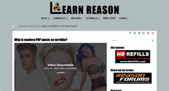 Desktop Screenshot of learnreason.com
